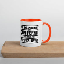 Load image into Gallery viewer, 2ND AMENDMENT // Mug with Color Inside
