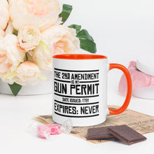 Load image into Gallery viewer, 2ND AMENDMENT // Mug with Color Inside
