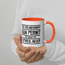 Load image into Gallery viewer, 2ND AMENDMENT // Mug with Color Inside
