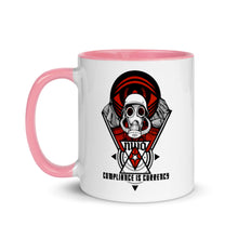 Load image into Gallery viewer, COMPLIANCE IS CURRENCY // Mug with Color Inside
