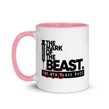 Load image into Gallery viewer, THE MARK OF THE BEAST 666 // Mug with Color Inside
