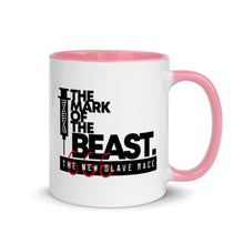 Load image into Gallery viewer, THE MARK OF THE BEAST 666 // Mug with Color Inside
