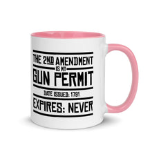 Load image into Gallery viewer, 2ND AMENDMENT // Mug with Color Inside
