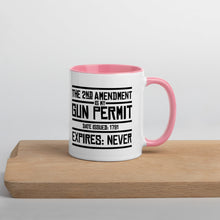 Load image into Gallery viewer, 2ND AMENDMENT // Mug with Color Inside
