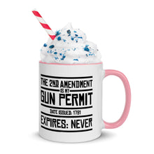 Load image into Gallery viewer, 2ND AMENDMENT // Mug with Color Inside
