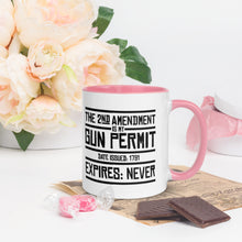 Load image into Gallery viewer, 2ND AMENDMENT // Mug with Color Inside
