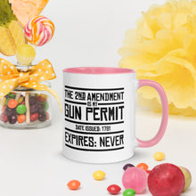 Load image into Gallery viewer, 2ND AMENDMENT // Mug with Color Inside
