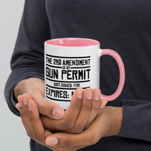 Load image into Gallery viewer, 2ND AMENDMENT // Mug with Color Inside
