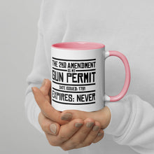 Load image into Gallery viewer, 2ND AMENDMENT // Mug with Color Inside
