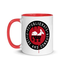 Load image into Gallery viewer, REPUBLICRATS // Small Mug 11oz w/ Color Inside
