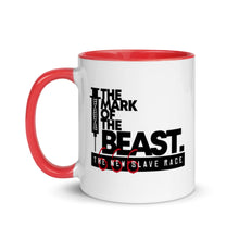 Load image into Gallery viewer, THE MARK OF THE BEAST 666 // Mug with Color Inside
