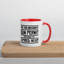 Load image into Gallery viewer, 2ND AMENDMENT // Mug with Color Inside
