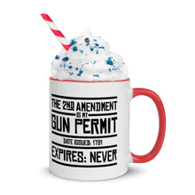 Load image into Gallery viewer, 2ND AMENDMENT // Mug with Color Inside
