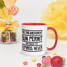 Load image into Gallery viewer, 2ND AMENDMENT // Mug with Color Inside
