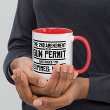 Load image into Gallery viewer, 2ND AMENDMENT // Mug with Color Inside
