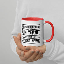 Load image into Gallery viewer, 2ND AMENDMENT // Mug with Color Inside
