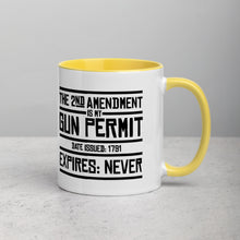 Load image into Gallery viewer, 2ND AMENDMENT // Mug with Color Inside
