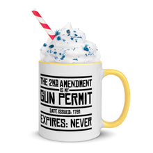 Load image into Gallery viewer, 2ND AMENDMENT // Mug with Color Inside
