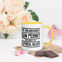 Load image into Gallery viewer, 2ND AMENDMENT // Mug with Color Inside
