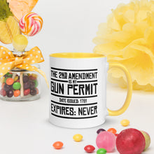 Load image into Gallery viewer, 2ND AMENDMENT // Mug with Color Inside
