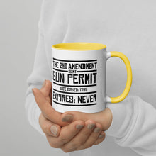 Load image into Gallery viewer, 2ND AMENDMENT // Mug with Color Inside
