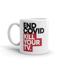 Load image into Gallery viewer, KILL YOUR TV // Mug, white
