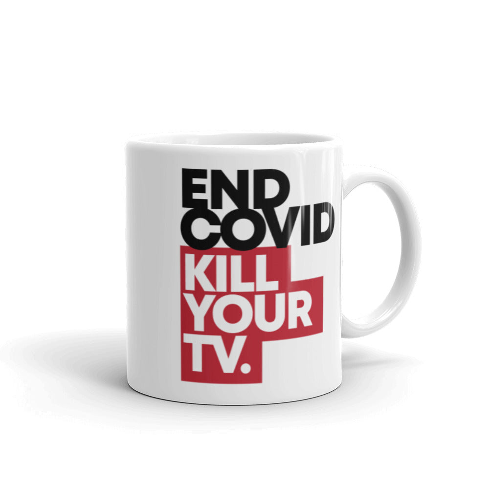 KILL YOUR TV // Mug, white