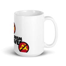 Load image into Gallery viewer, COMMUNISM ENSLAVES -- White glossy mug
