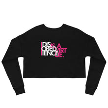 Load image into Gallery viewer, DISOBEDIENCE IS A VIRTUE - Crop Sweatshirt
