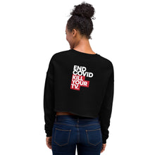 Load image into Gallery viewer, KILL YOUR TV // Crop Sweatshirt, black
