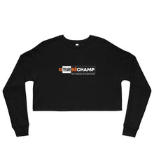 Load image into Gallery viewer, TEAM BECHAMP -- Crop Sweatshirt (black)
