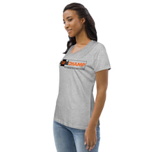 Load image into Gallery viewer, TEAM BECHAMP -- Women&#39;s fitted eco tee
